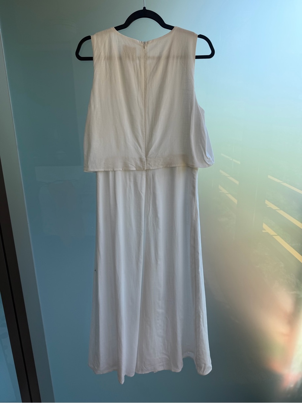 MVN White Summer Wide Leg Jumpsuit - Picture 4 of 4